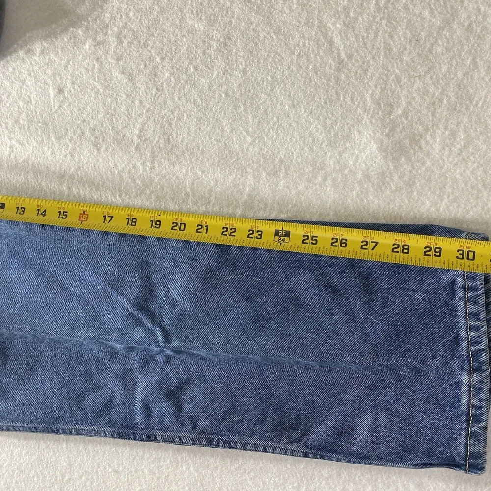 Cabela's Men's 905100D Blue Denim Jeans Size 44x32 Outdoor Work USA Style